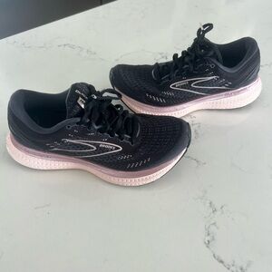 Brooks Glycerin 19 Women's Running Shoes Size 7.5 Black Ombre Rose